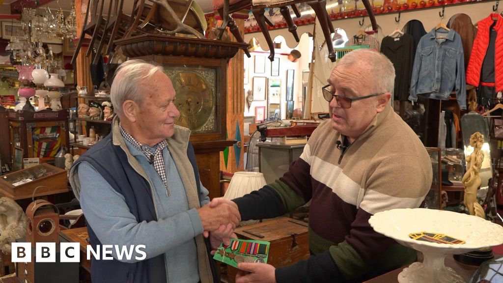 WWII Medals Return to Veteran's Family After Social Media Appeal