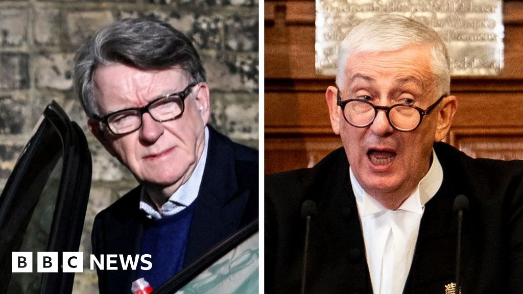 மாண்டல்சனின் ரகசியத் தகவலைப் பகிர்ந்ததற்காக காமன்ஸ் சபாநாயகரிடம் மெட் மன்னிப்பு கேட்கிறார்