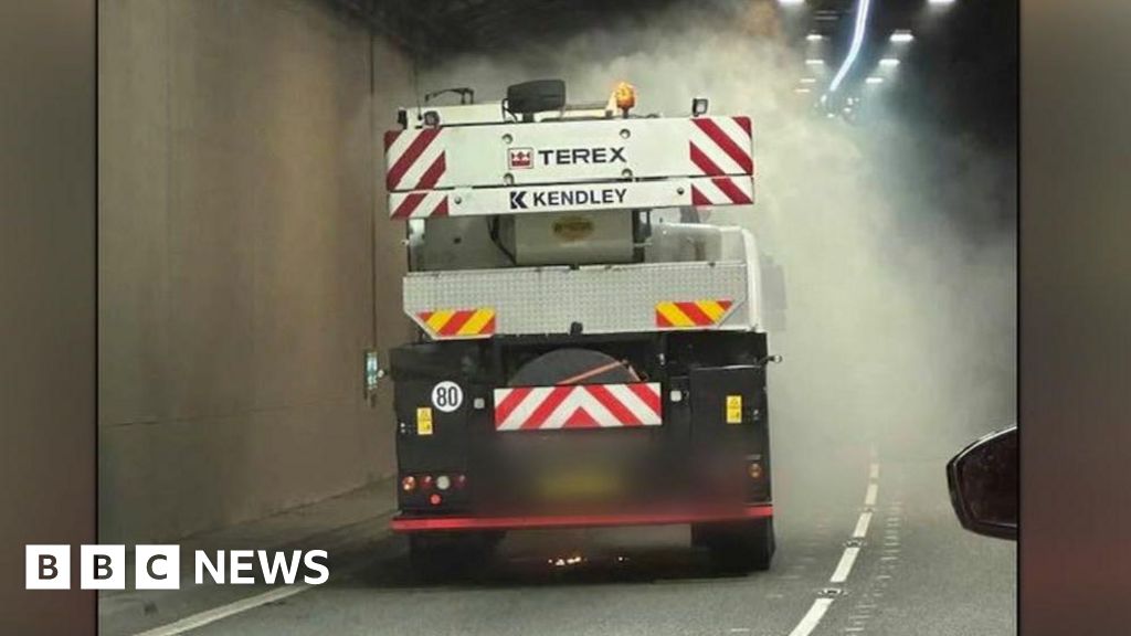 Tunnel fire under control as major incident declared