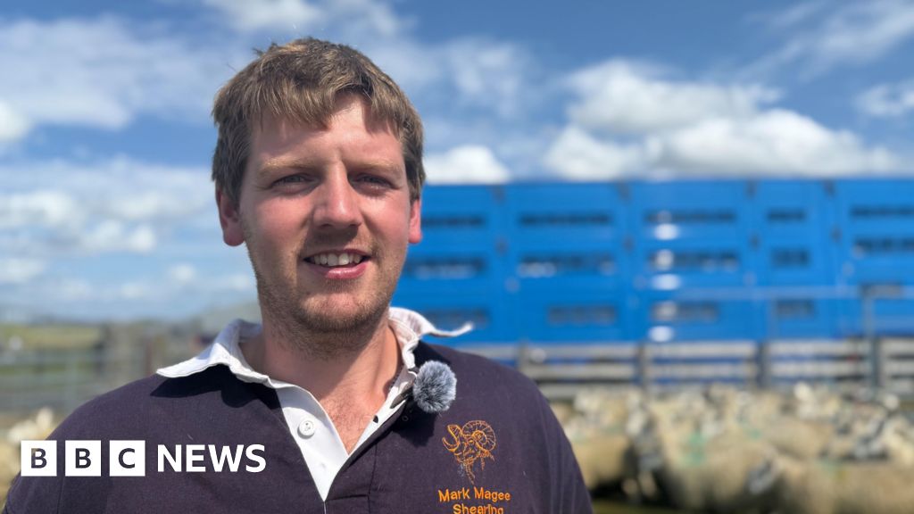 The Donegal man shearing sheep all over the world