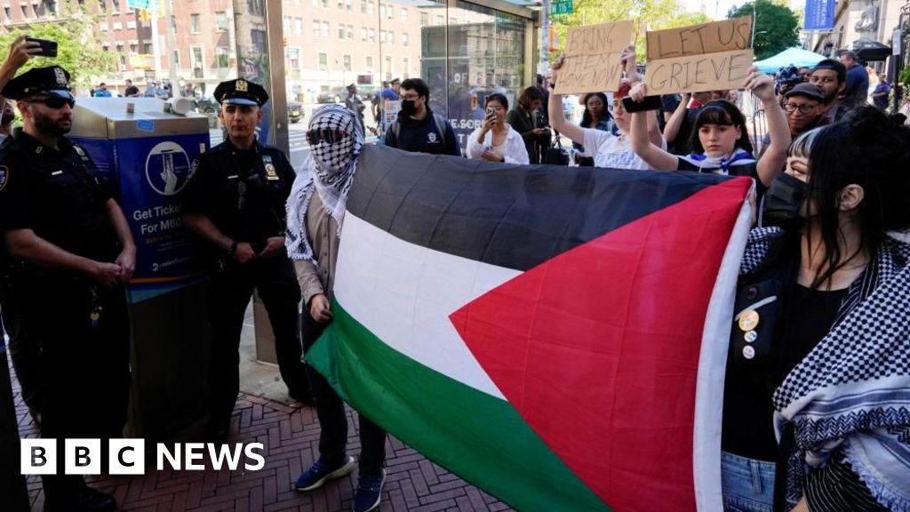 Columbia University term starts with protests and security