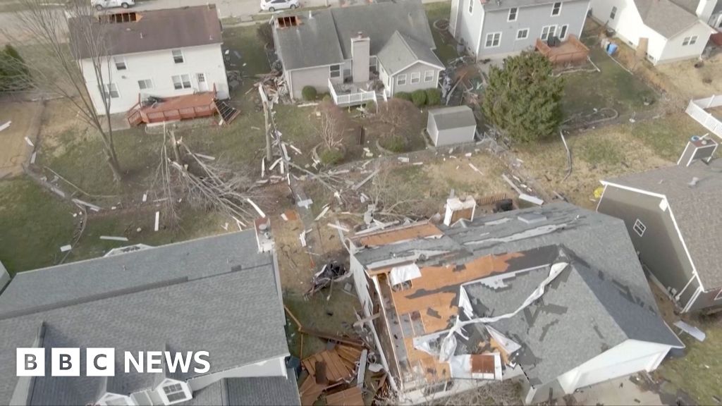 Tornadoes and extreme weather leave trail of destruction in US