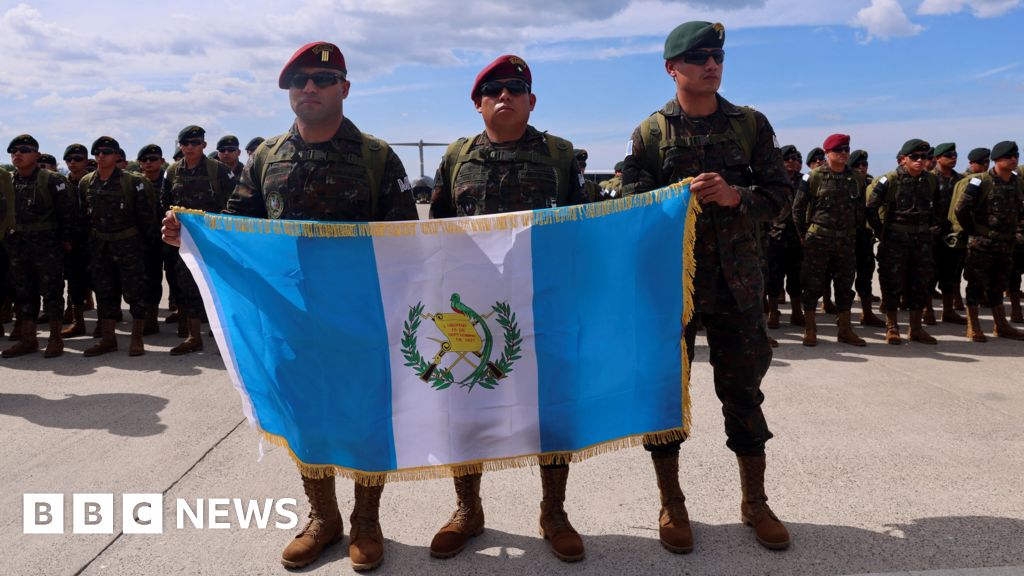 Guatemalan forces arrive to tackle gang violence