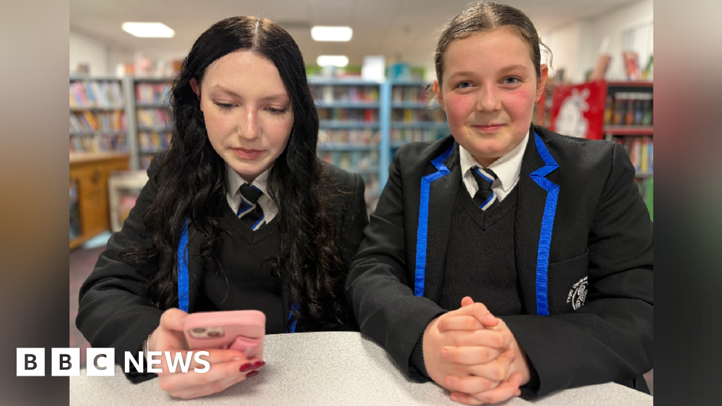 Why one school has banned phones for some pupils - but not others
