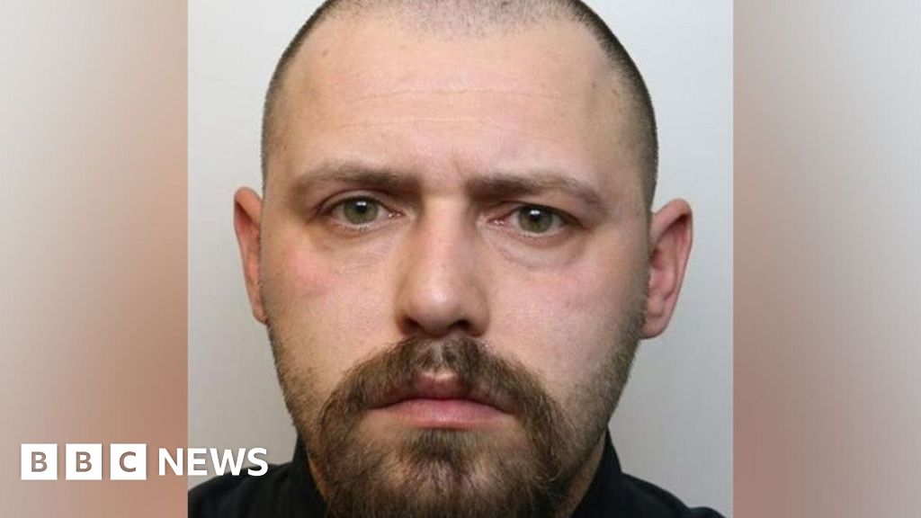 Chris Green's mugshot, he has a beard and balding hair.