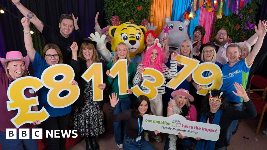 Shropshire children's hospice raises £800k in 36 hours