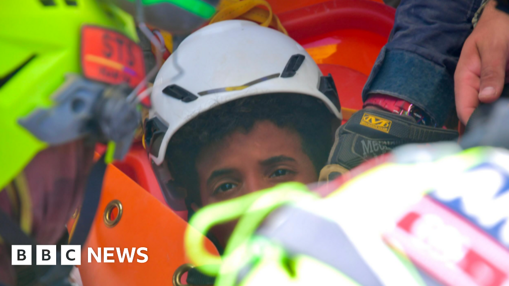 Two boys pulled from Venezuela earthquake rubble among 33 people rescued over weekend – BBC  www.bbc.com