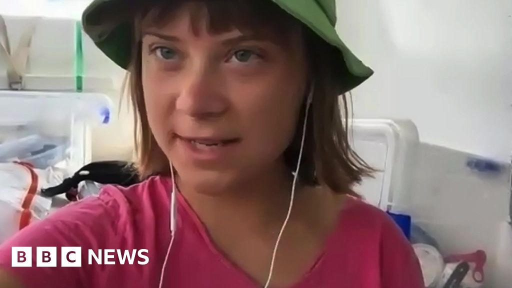 Thunberg denies claims Gaza flotilla is a publicity stunt