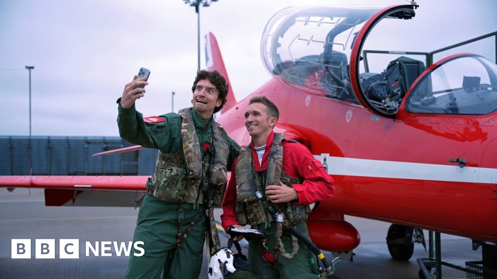 High-Flying Heart: Greg James Joins the Red Arrows for Charity