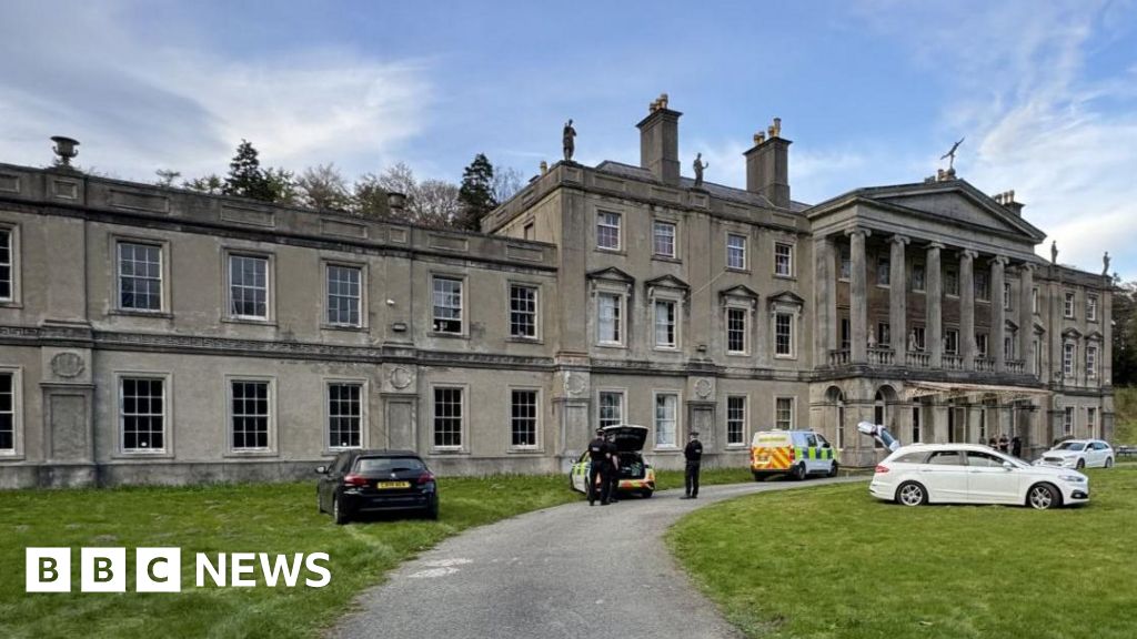 Cannabis farm discovered in stately home which once hosted the King