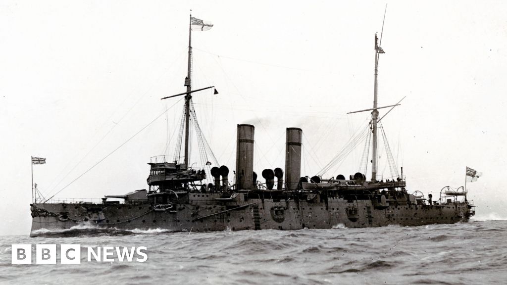 Lost wreck of WW1 ship HMS Hawke found in ‘remarkable’ condition