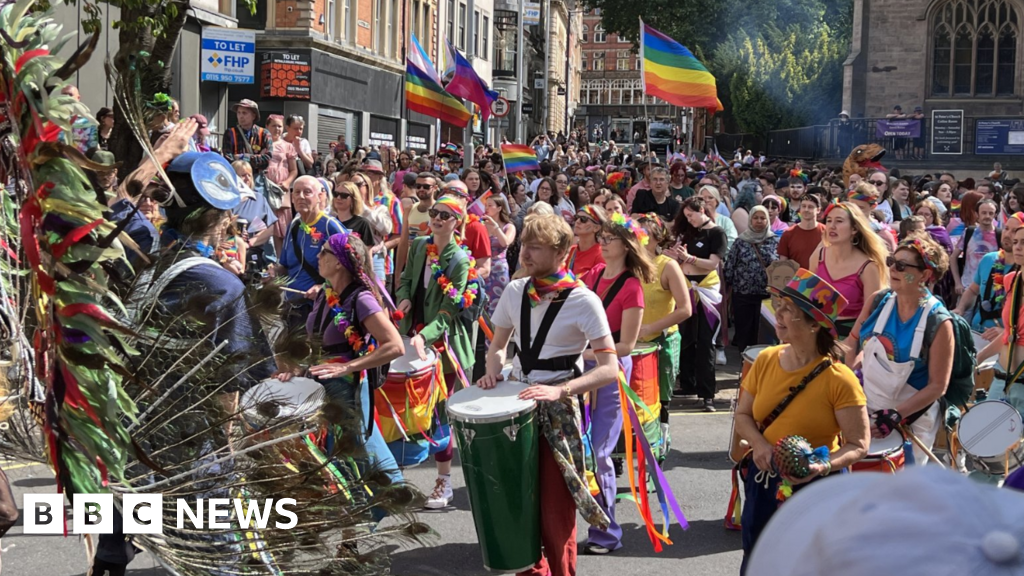 Nottingham: Thousands ‘celebrate diversity’ at annual Pride event