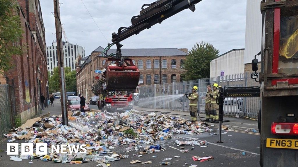 Nottingham bin lorry fires caused by improperly disposed batteries escalate risk