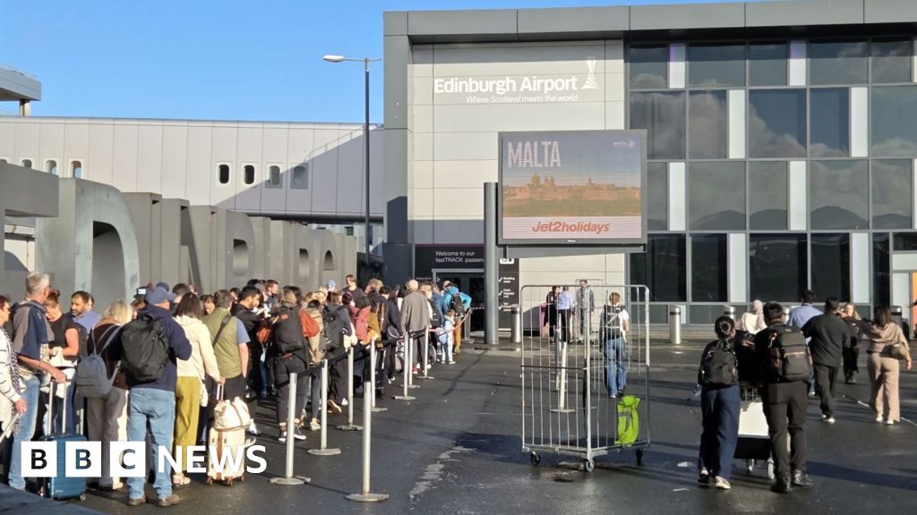 Long queues at Edinburgh Airport after suspicious items evacuation