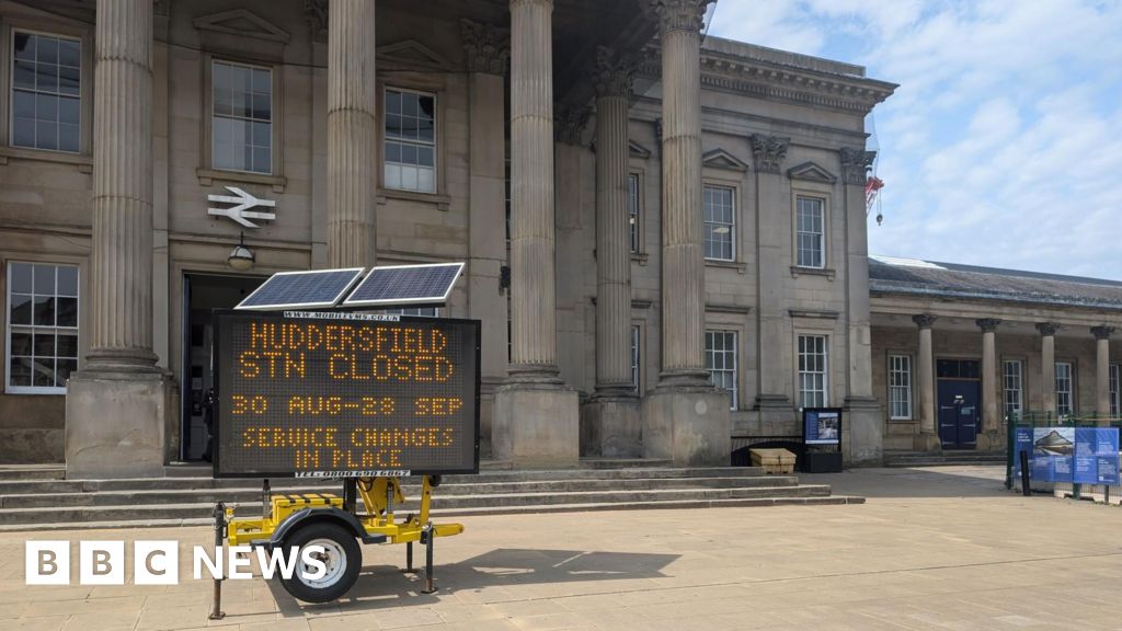 Business down 40% since Huddersfield Station closed