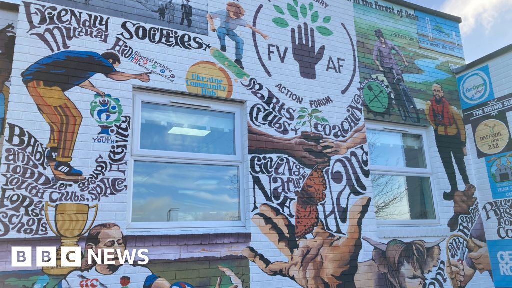 Forest of Dean charity mural is nearly complete