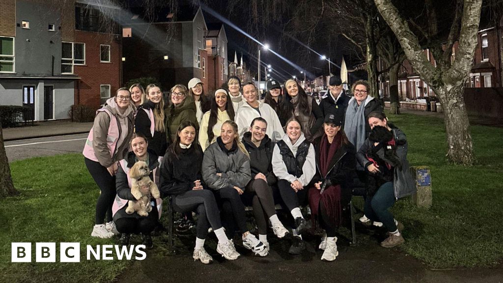 The women power-walking for mental health in Lincoln