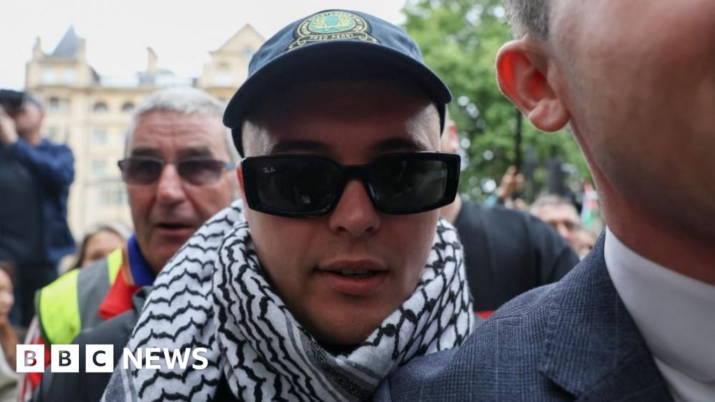 Kneecap rapper arrives in court over terror charge