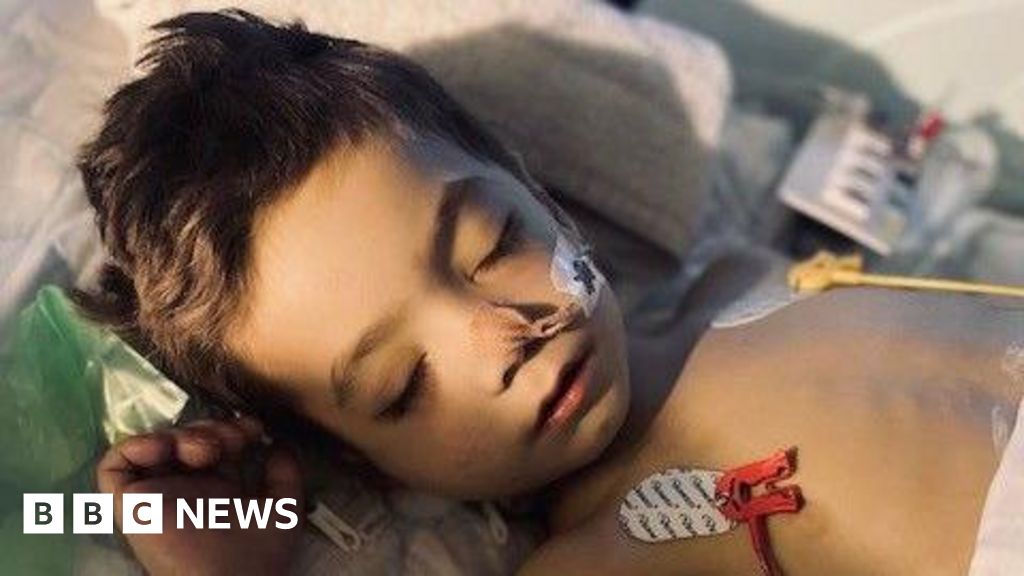 Mother takes son to US for life saving treatment