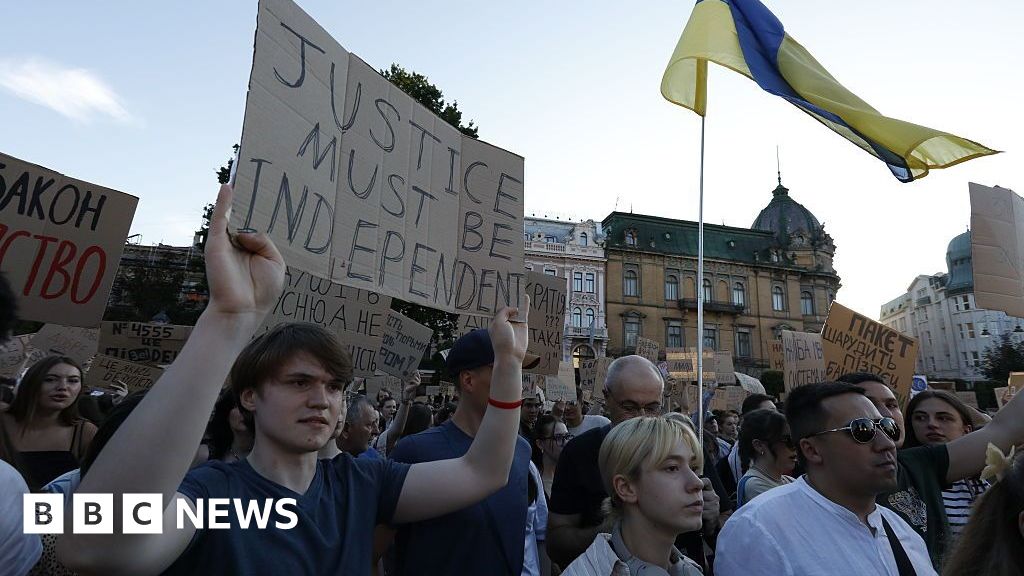 Zelensky backtracks on regulation over anti-corruption our bodies after protests