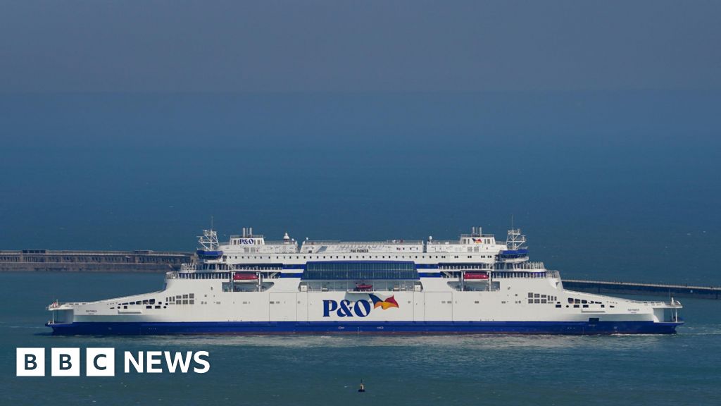 P&O: Hybrid And Double-ended Ferry Begins Channel Crossings - BBC News