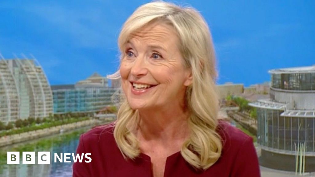 Carol Kirkwood becomes tearful as she announces she will leave BBC