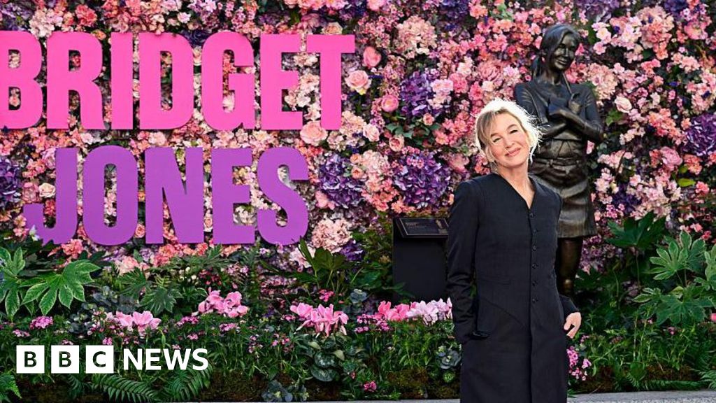 'She's cuter than me,' says Zellweger on new Bridget Jones statue