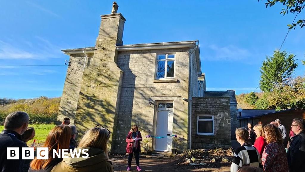 bbc.co.uk - Marcus White - Dorset farmhouse with ex-ballroom becomes social housing - BBC News
