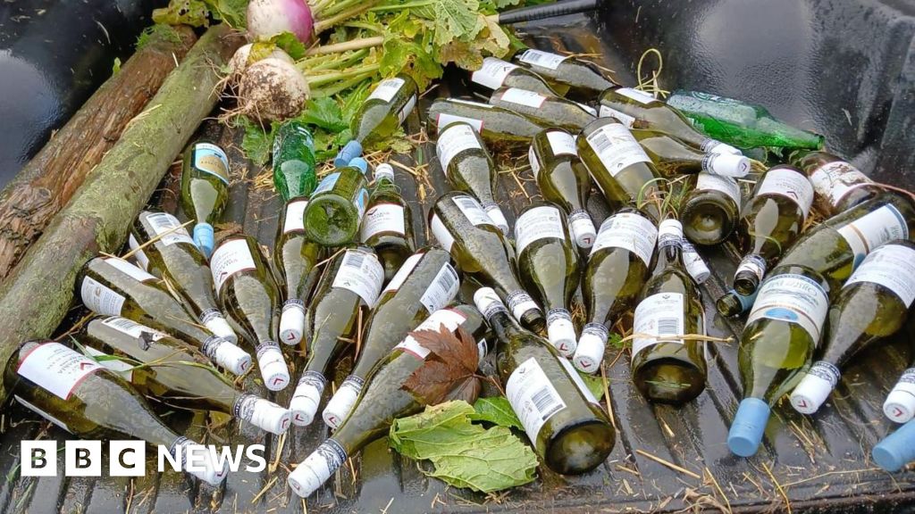 Villagers vexed by mystery of the sauvignon blanc fly-tipper