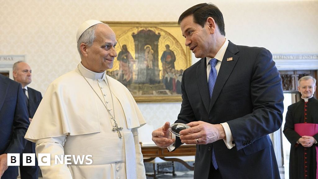Marco Rubio meets Pope Leo amid tensions with Trump over Iran war