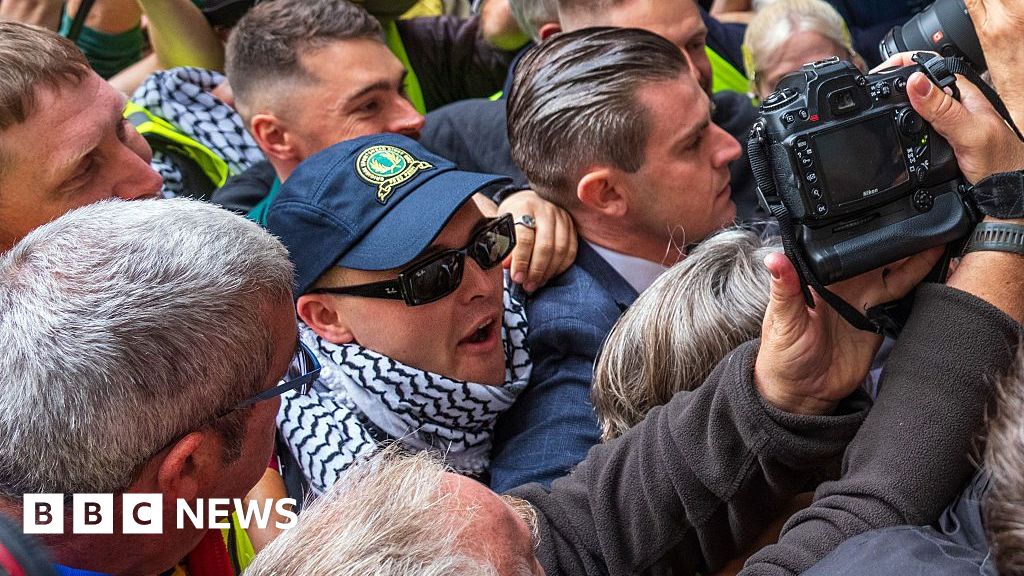 Kneecap rapper arrives in court over terror charge