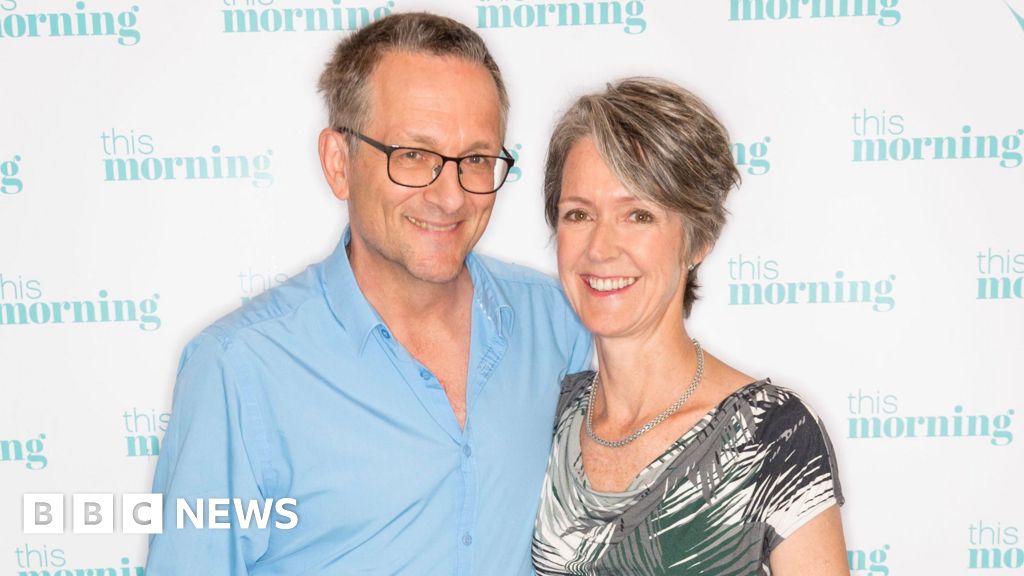 Michael Mosley's widow vows to continue husband's work