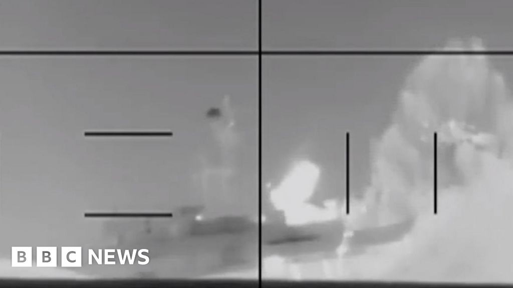 Video of US torpedo hitting Iranian warship released by Pentagon