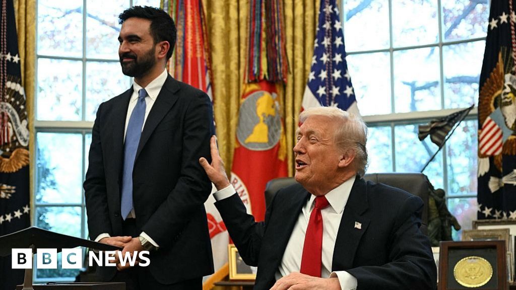 Watch: 'I'll be cheering for him' - Trump praises Mamdani after first meeting
