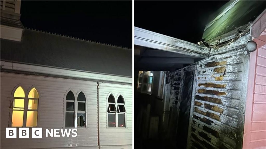 Seven churches targeted in suspected arson spree