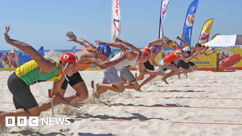 Cornwall lifesaving crews at Australia world championships