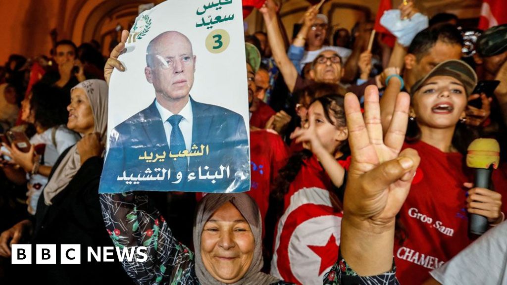 Tunisia election: Kais Saied secures second term with 91% of votes