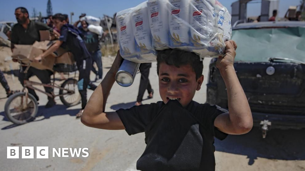 Security breaks down in Gaza as desperate people search for food