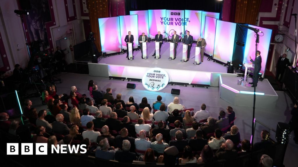 Caerphilly by-election: What was discussed in the debate?