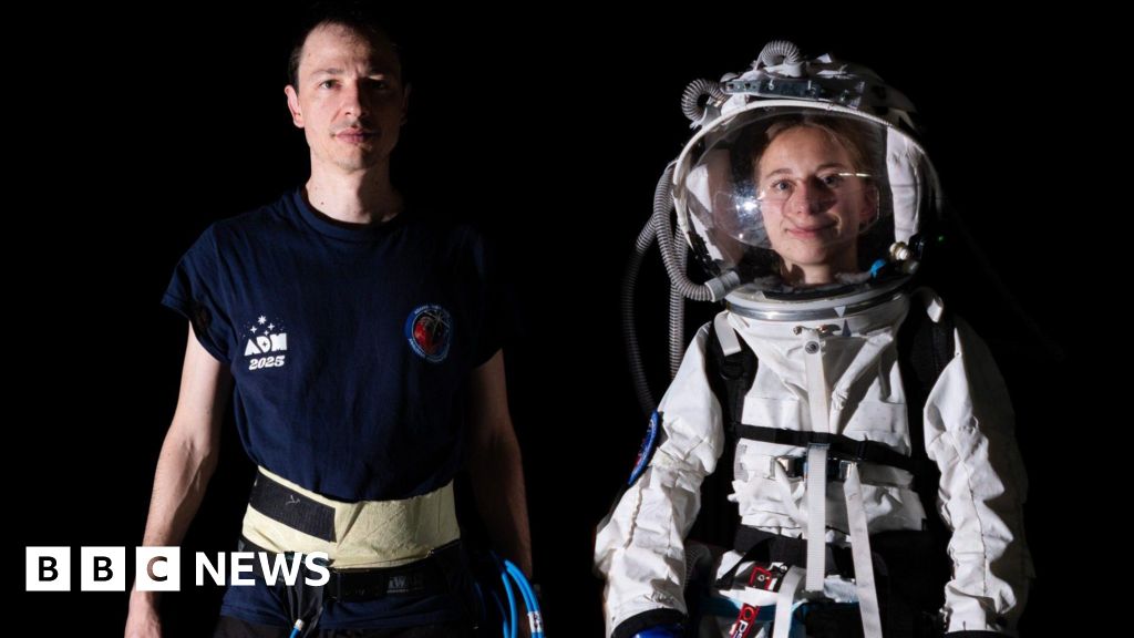 bbc.co.uk - John Darvall - Spacesuit designed in Bristol could help astronauts on the Moon - BBC News