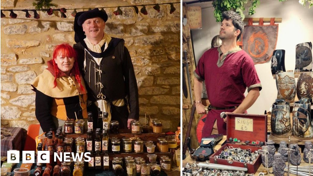 bbc.co.uk - Naj Modak - Medieval Christmas market returns to Lincoln for 2025 - BBC News