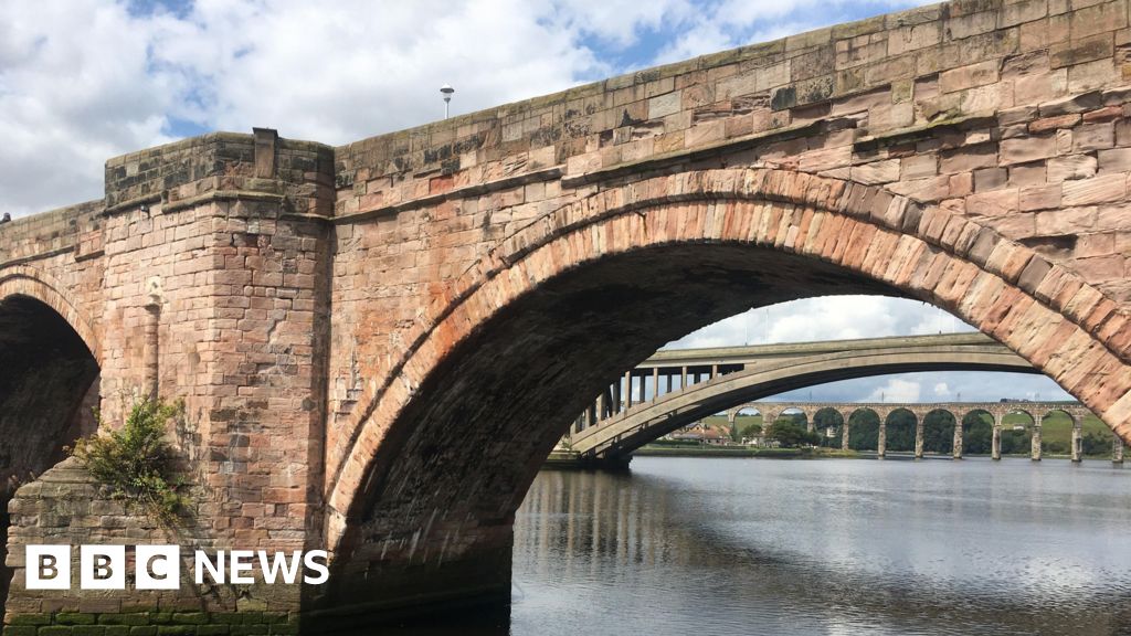 Repair work on 400-year-old Berwick Old Bridge begins 