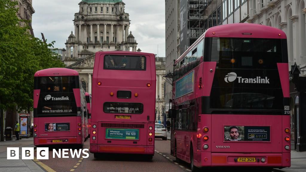 Belfast traffic Translink warns of delays in city centre