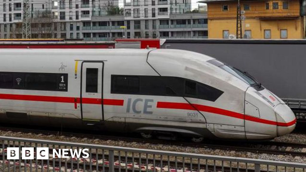 Passenger clings to German high-speed train after smoke break goes wrong