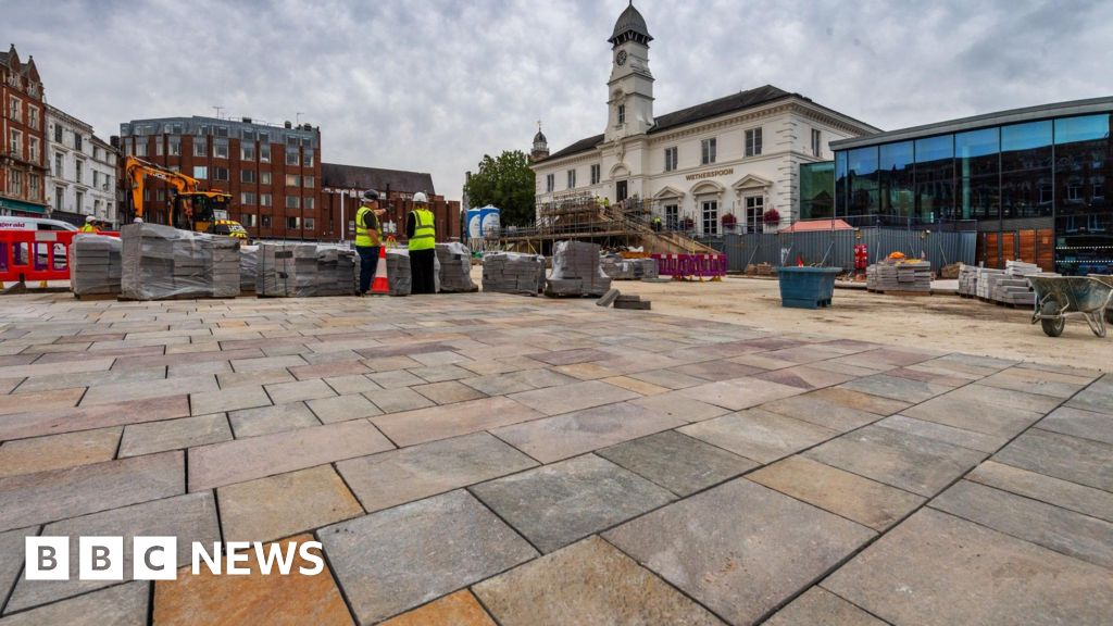bbc.co.uk - Dan Martin - New paving laid in latest phase of Leicester Market revamp