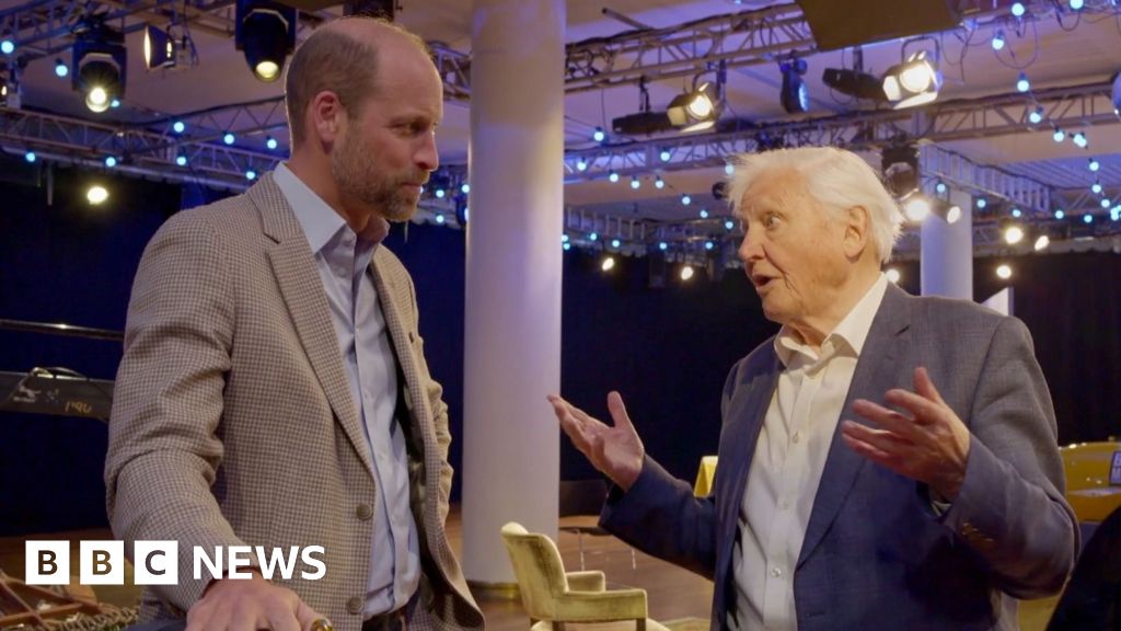 Ocean damage 'unspeakably awful', Attenborough tells William thumbnail