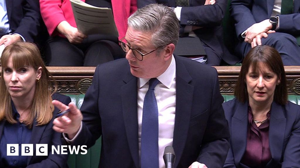 Badenoch challenges Starmer on economy and Siddiq at PMQs