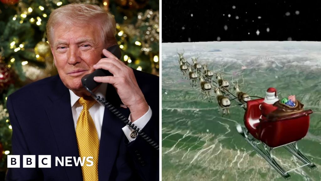 Where is Santa now? Trump answers kids' Christmas calls to Norad tracker