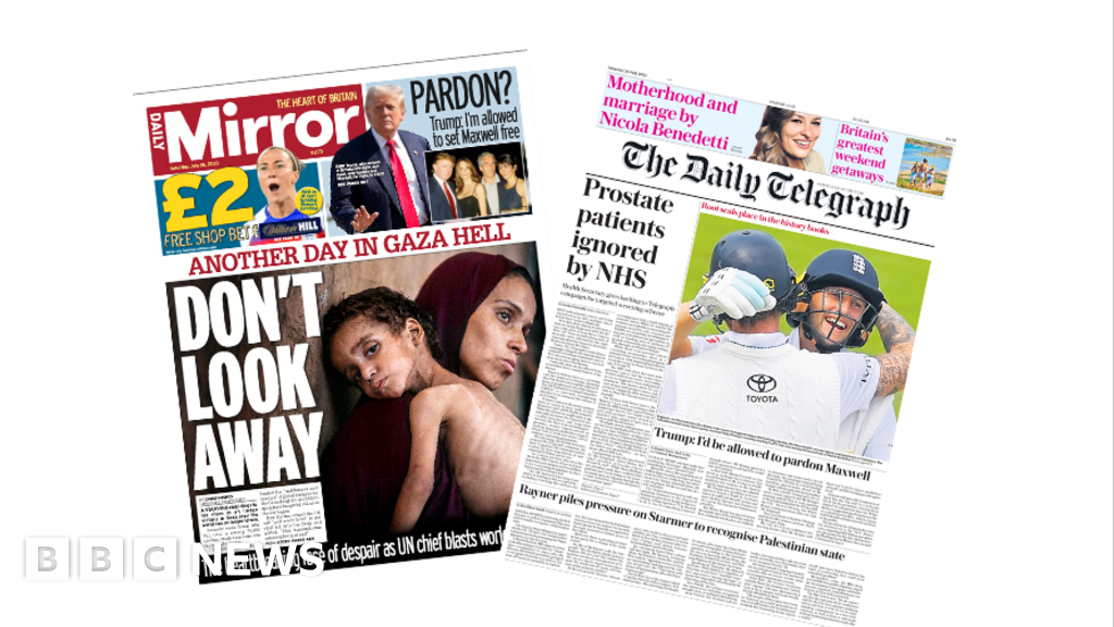 'Don't look away' and 'Prostate patients ignored by NHS'