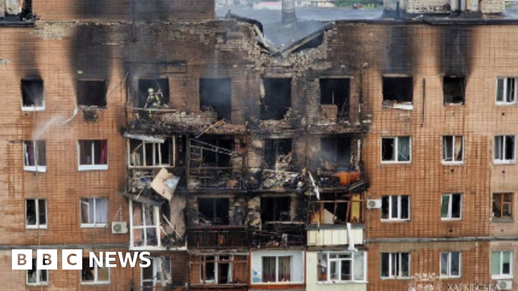 Russia launches biggest drone attack on Ukraine’s Kharkiv – mayor